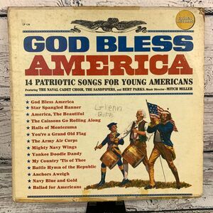 Naval Cadet Choir‎ - God Bless America [Vinyl LP 1960s] Golden Records